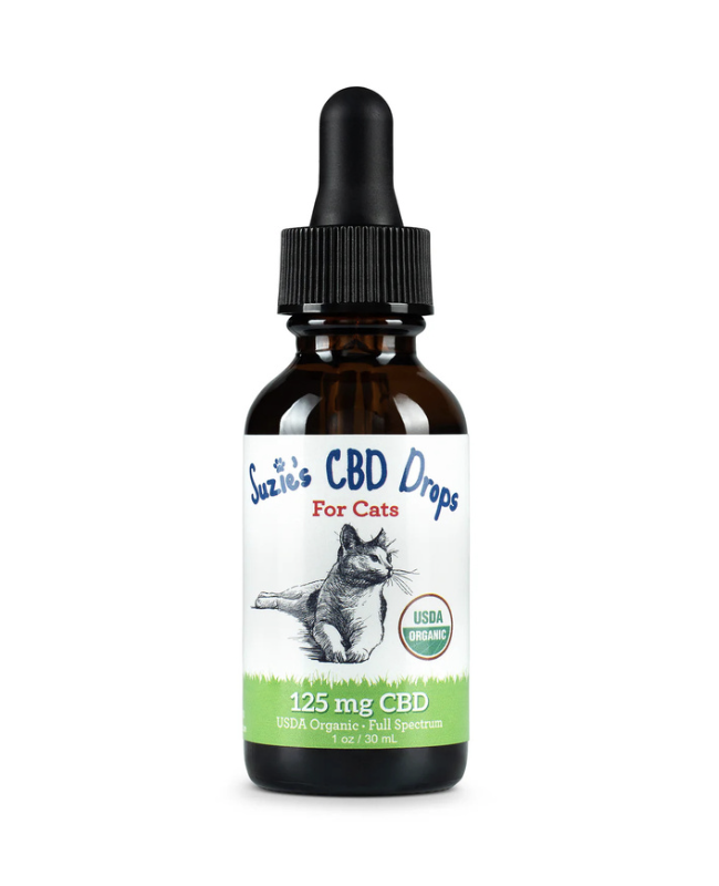 Suzie's CBD Drop Pet Products / 125mg For Cat